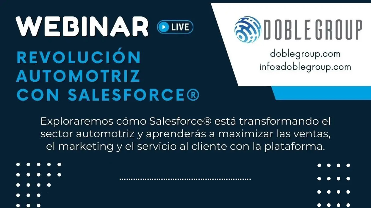 Webinar - La Revolución Automotriz con Salesforce