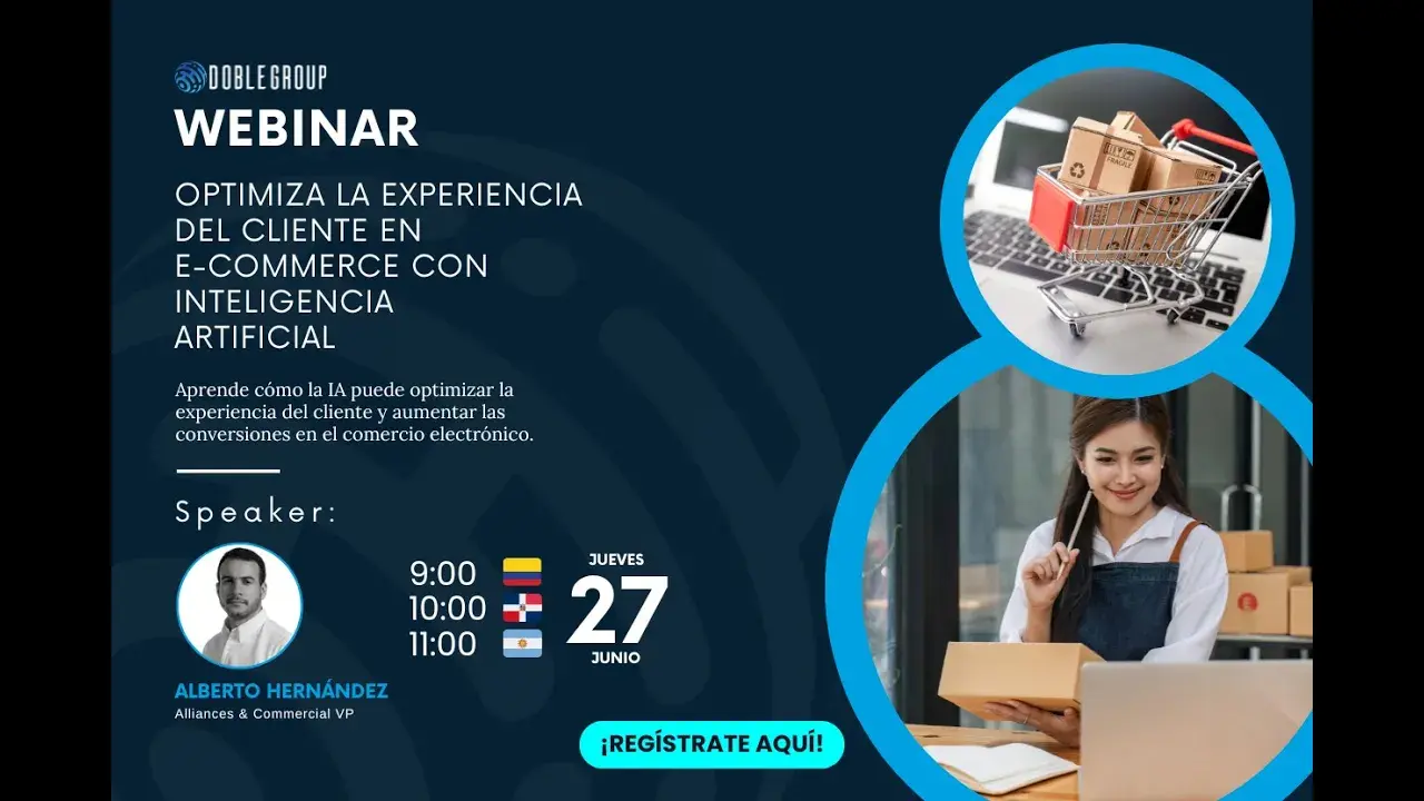 Webinar Cómo optimizar la Experiencia del Consumidor de tu E-Commerce con IA